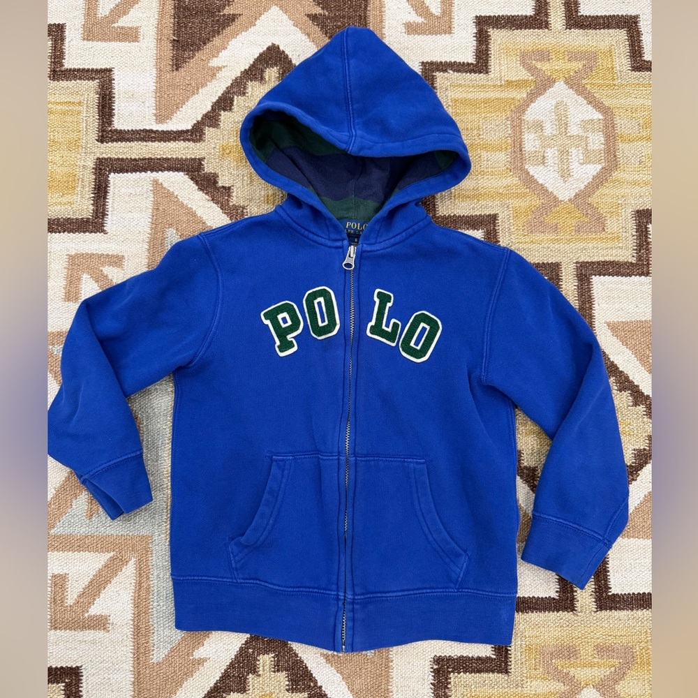 Polo by Ralph Lauren Royal Blue Kids Hoodie